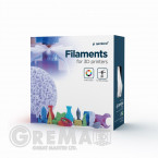Gembird PLA филамент 1.75, 1кг (2.2 lbs) -  прозрачен